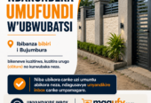 Ibibanza Bibiri Bikeneye Kuzitirwa i Bujumbura